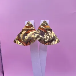 Brinco Chapa Triângulo