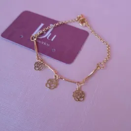 Pulseira Infantil Rosas