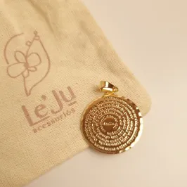 Pingente Medalha Pai Nossa