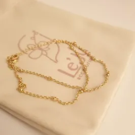 Pulseira Dupla Bolinhas