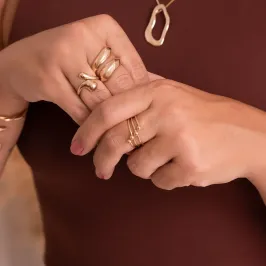 Anel Coleção Orgânica Grande