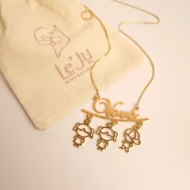 Colar Personalizado Vovó Netos