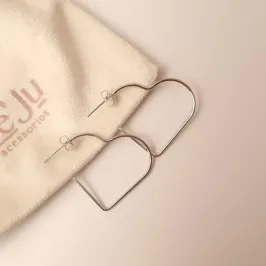 Argola Inox Coração