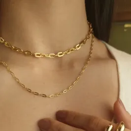 Choker Dupla Coleção Winter