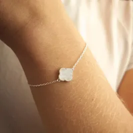 Pulseira Prata Van Cleef