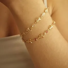 Pulseira Borboletas Tiffani