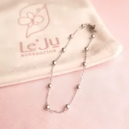 Pulseira Steel Bolinha