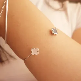 Bracelete Prata VanCleef