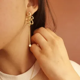 Brinco Colmeia com Zircônia