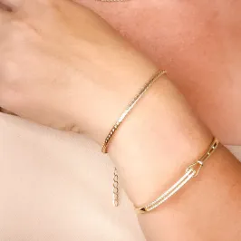 Bracelete Fios em Zircônia