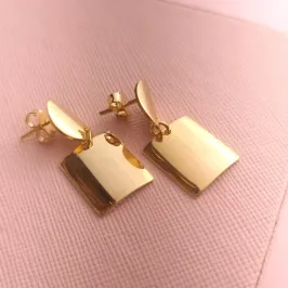 Brinco Aurora Quadrado