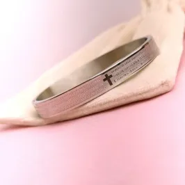 Bracelete Inox Pai Nosso