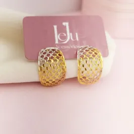 Brinco Rede Diamantado