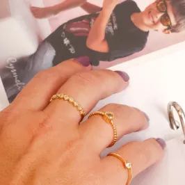 Anel Solitário Mini