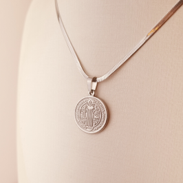 Colar Steel Fita São Bento