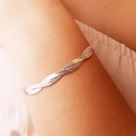 Pulseira Steel Trançada