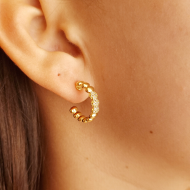 Argola Tarracha com Detalhes