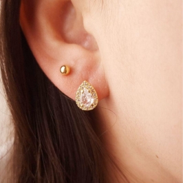 Brinco Lara Zircônia