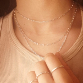 Colar Cartier Banhado a Prata