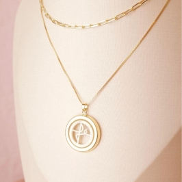 Colar Fé em Madrepérola