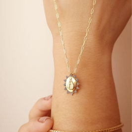 Colar Nossa Senhora na Cartier