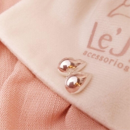 Brinco Prata 925 Gota