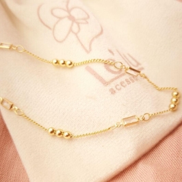 Colar Zircônia três bolinhas