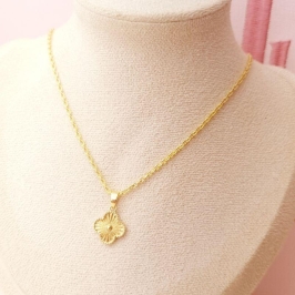 Colar VanCleef Dourada