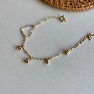 Pulseira Corações