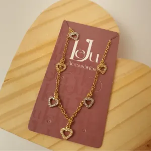 Choker Corações