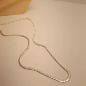 Colar Prata Malha 4mm