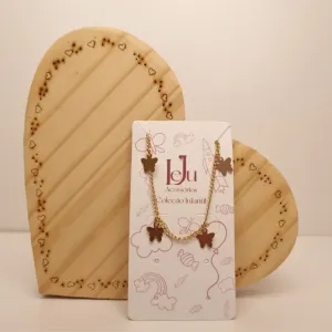 Pulseira Infantil Borboletas