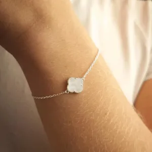 Pulseira Prata Van Cleef