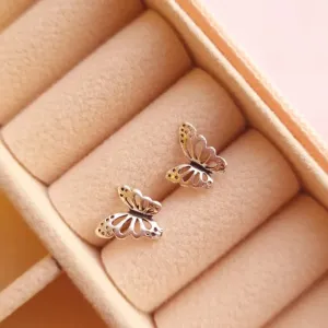 Brinco Prata Borboleta