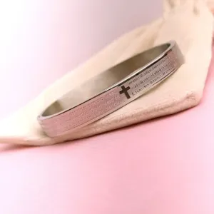 Bracelete Inox Pai Nosso