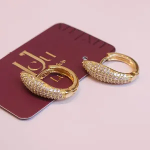 Brinco Lux Argola Tranqueta