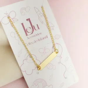 Pulseira Infantil Placa