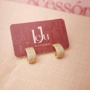 Brinco de Zircônias Ano Novo