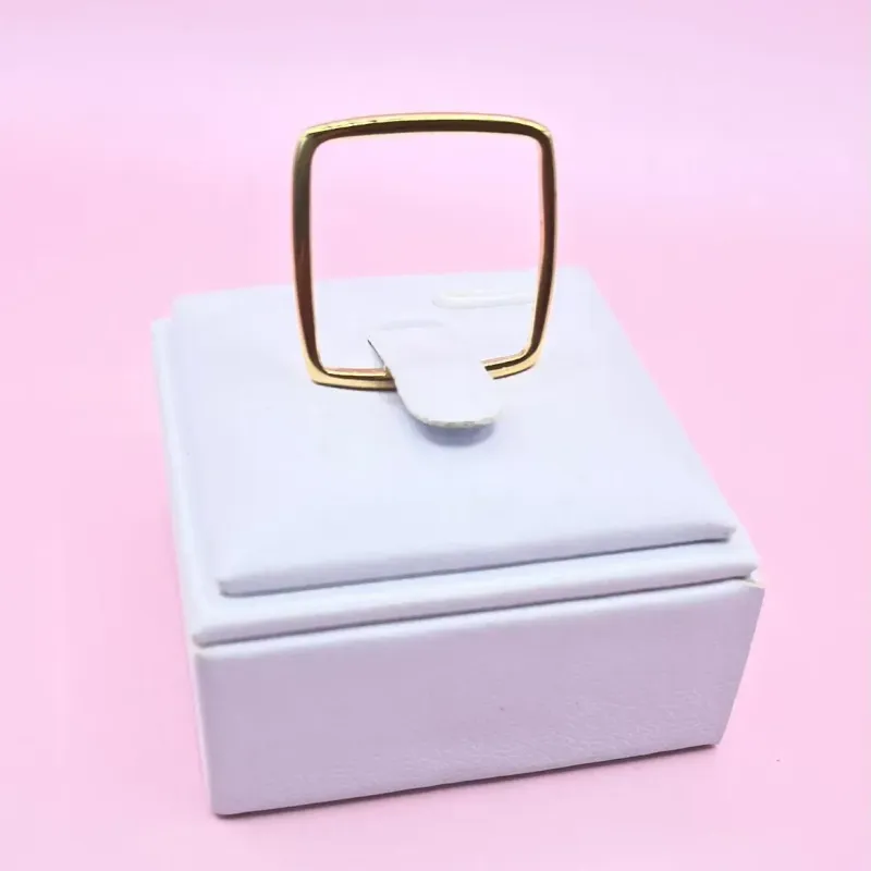 Anel Aparador Quadrado Fino