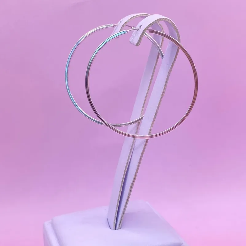 Argola Redonda Lisa Grande