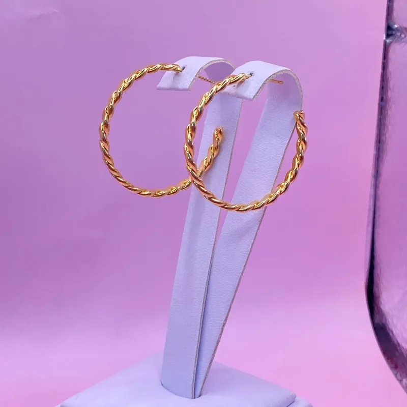 Argola Trançada Deusa