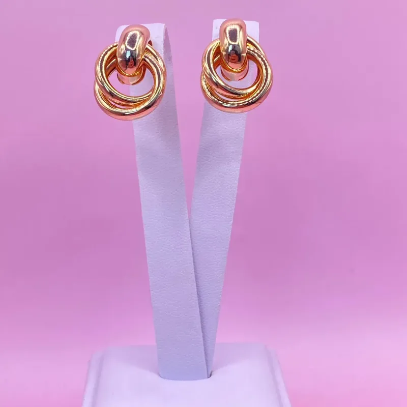 Brinco Circulo Duplo