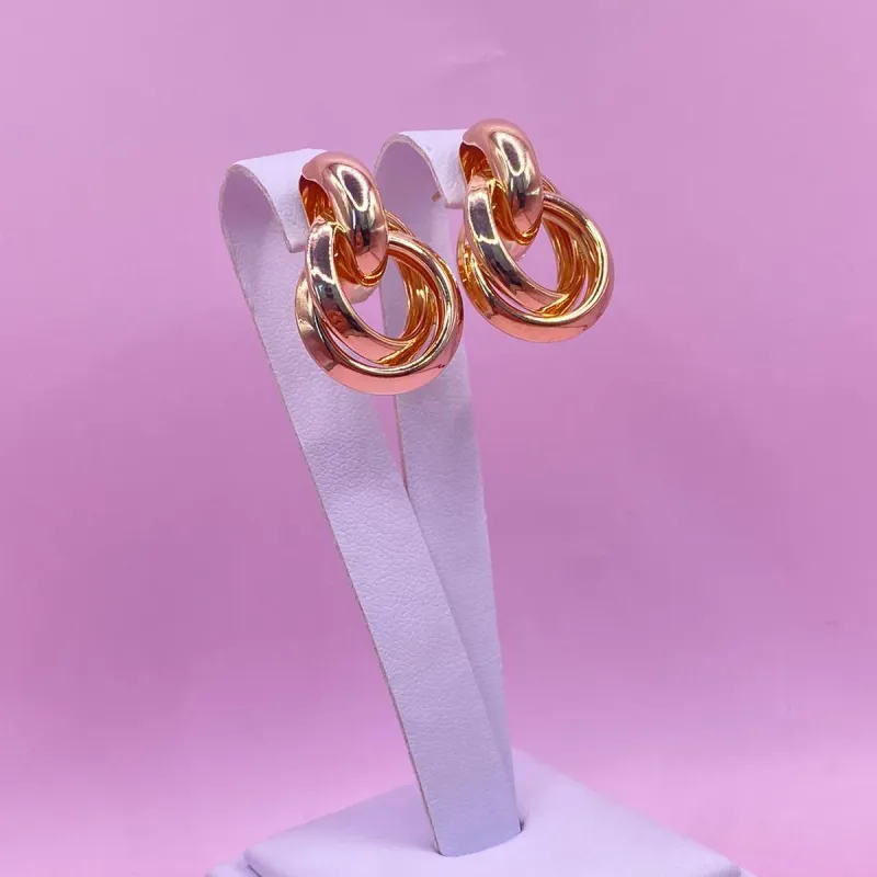 Brinco Circulo Duplo Grande