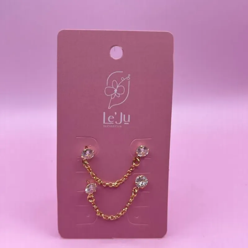 Brinco Ponto de Luz com Corrente