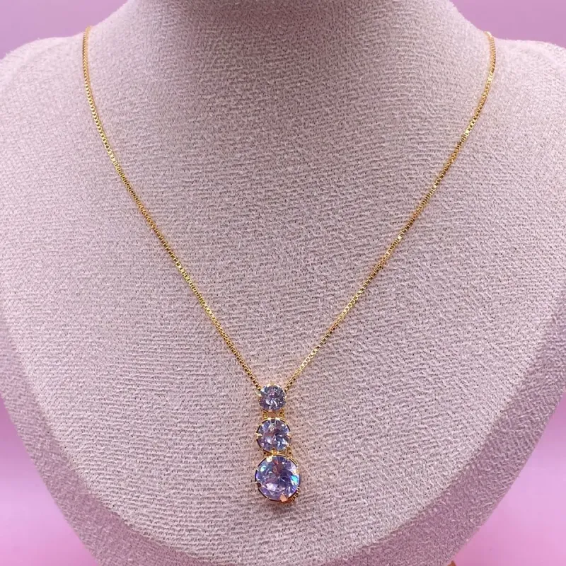 Colar Ponto de Luz com Regulagem