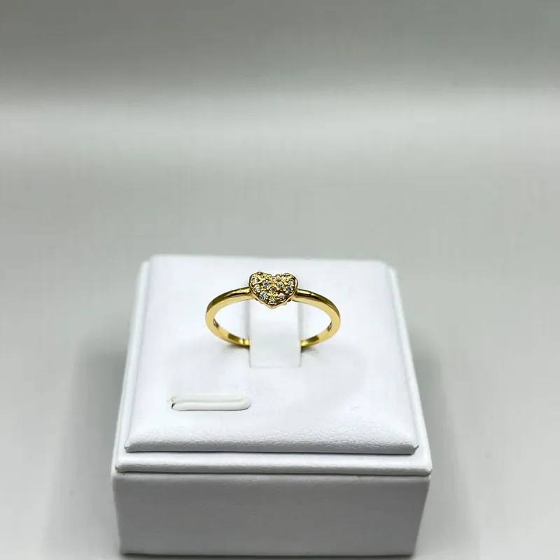 Anel Coração Micro