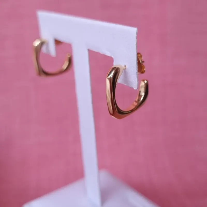 Brinco Argola Quadrado