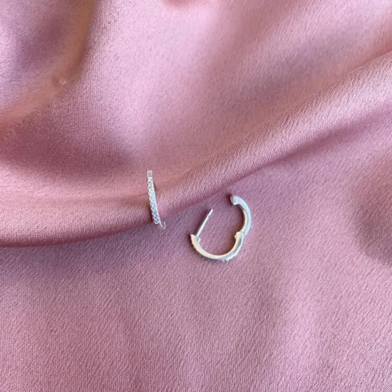 Brinco Prata Argola Fina G
