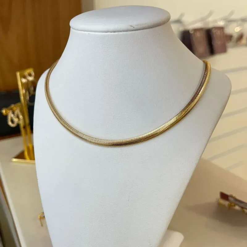 Choker Fio Alemão 4mm