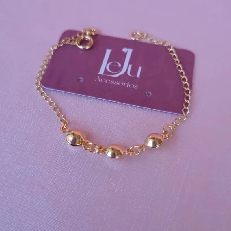 Pulseira Infantil Bolinhas